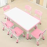 monleelnom Children's Table and Chair Set Suitable