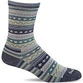 Women's Forever Fairisle Essential Comfort Socks, Denim - M/L