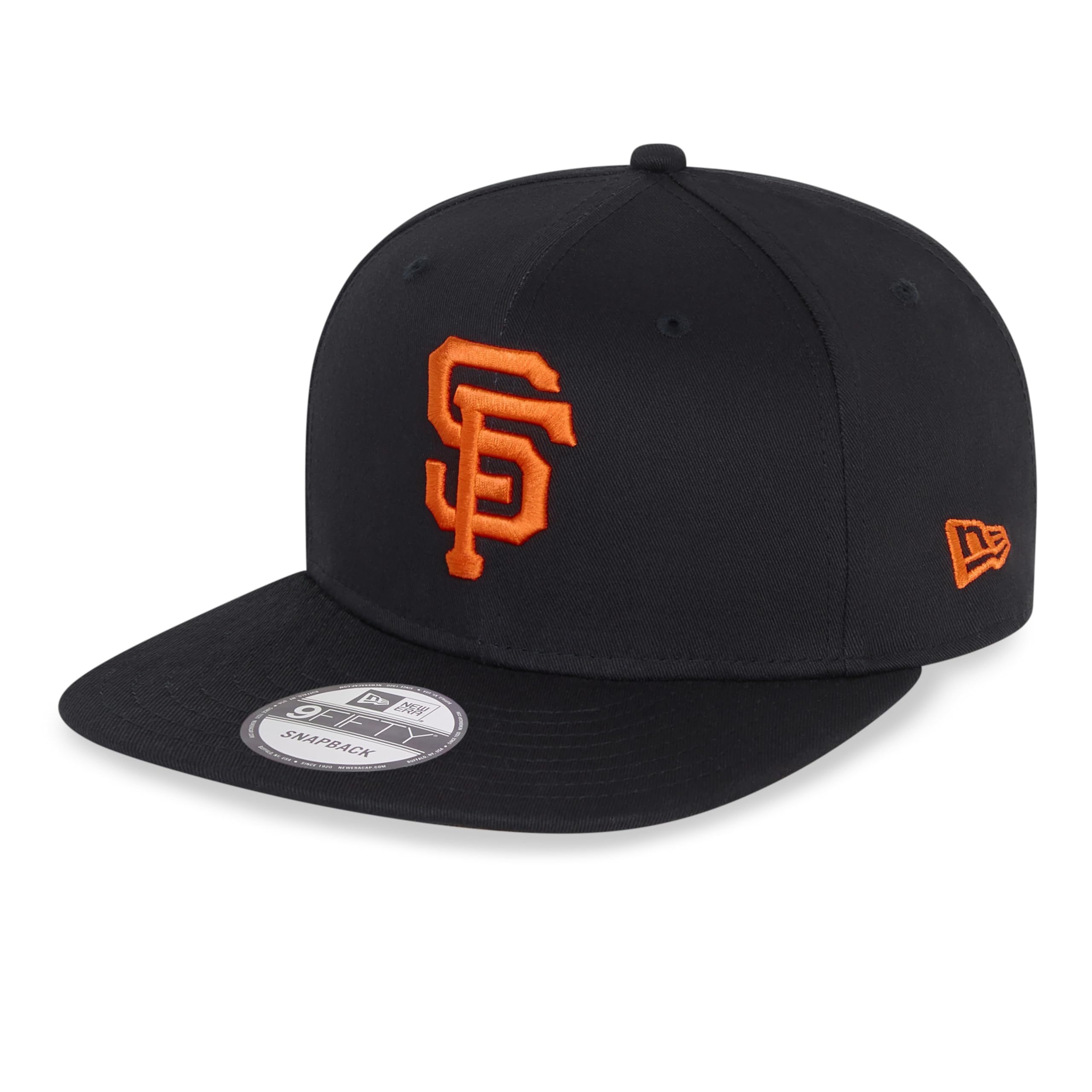 New Era San Francisco Giants MLB Essentials Black 9Fifty Snapback Cap - S-M (6 3/8-7 1/4)