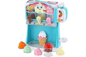 LeapFrog Count and Swirl Ice Cream Maker Playset for Kids Ages 2 Years and up, Blue