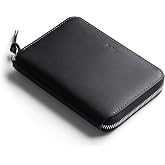Bellroy Folio Wallet (compact leather folio/clutch wallet with space for cards, bills and coins, plus everyday essentials) - Black
