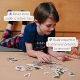 Jaques of London Premium Jigsaw Board for 1000 Pieces with Removable Mats view 5