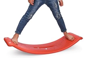 Dazmers Wobble Balance Board - For Kids, Toddlers, and Children to Improve Balance and Coordination - Sturdy Construction - Fun and Engaging Balancing Toy - classroom wobble board toys
