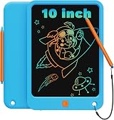 TEKFUN 10inch LCD Writing Tablet Colorful Doodle Board Blue Kids Toy