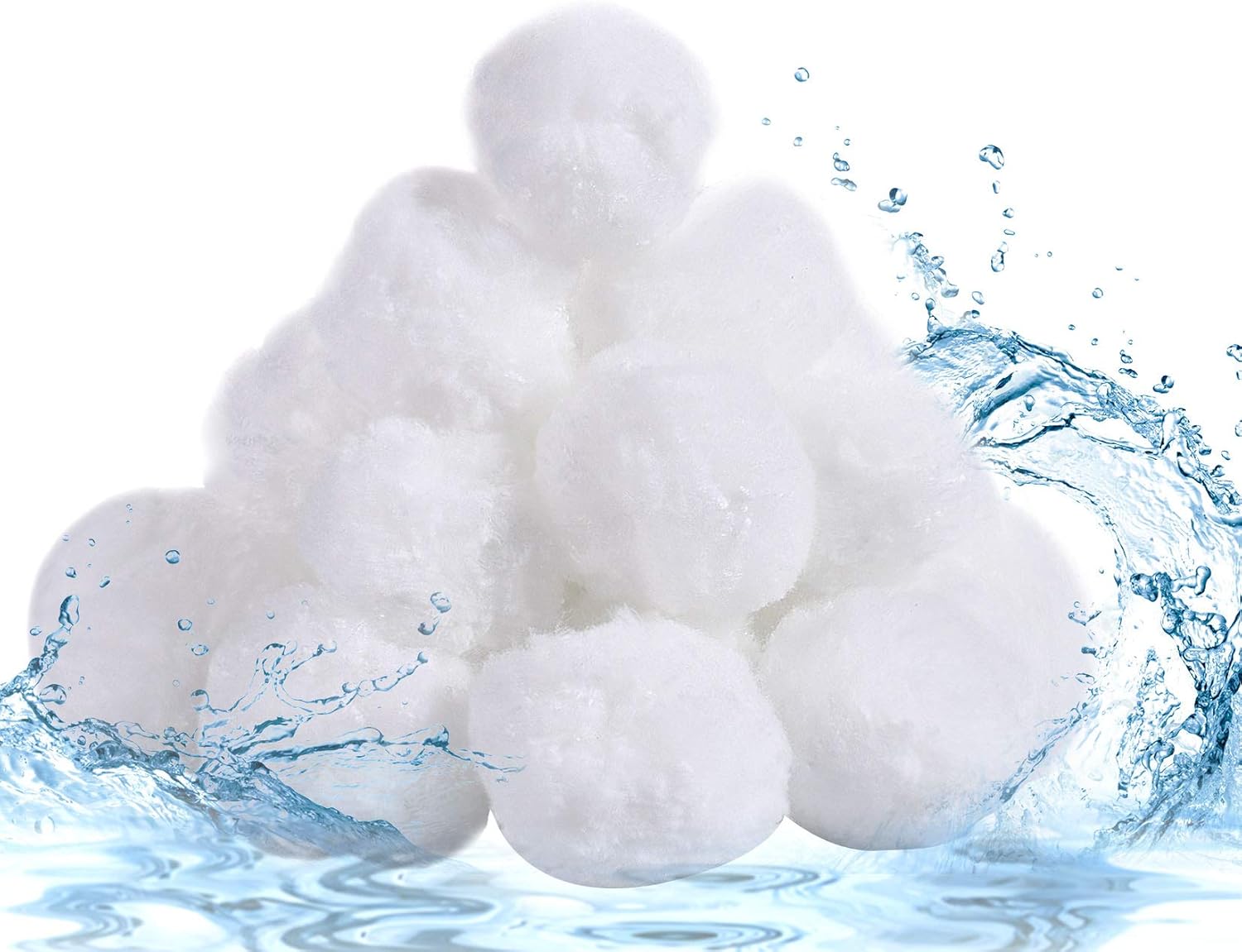 Funmo Filter Balls, Pool Filter Balls, 700g Filter Balls Alternative