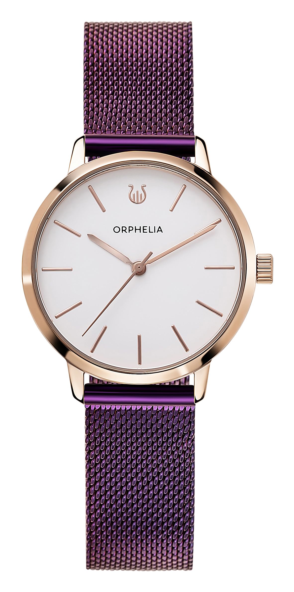 Orphelia Women Analogue Watch Violetta Purple Stainless Steel