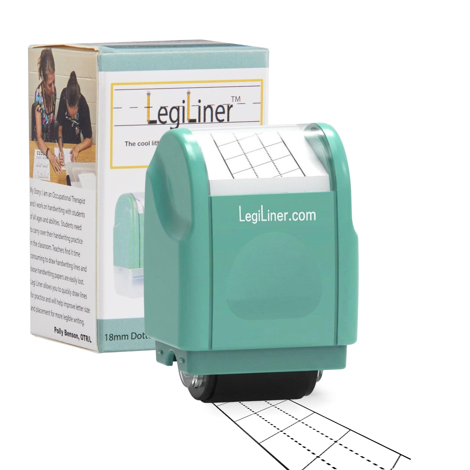 LegiLiner Green Dotted Thirds Handwriting Lines…