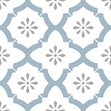 FloorPops Alfama Peel & Stick Floor Tiles Multi-Colour 12 x 12 inches view 1