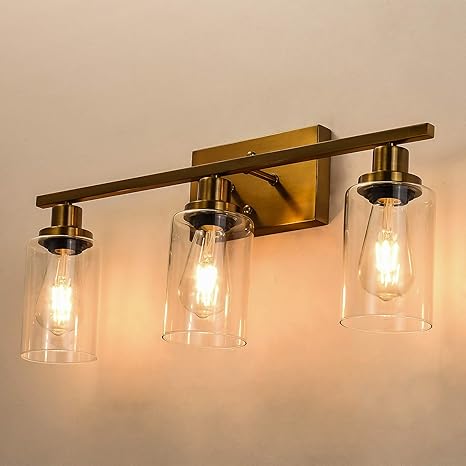 brass bathroom light fixtures