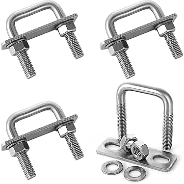 Square U Bolts 3 Inch Wide Rough Country 9/16in Square U-bolt (3.0