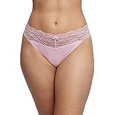 Skarlett Blue Women's Goddess Lace Trim Thong 371213