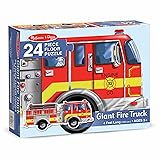 Melissa & Doug Giant Fire Truck Floor Puzzle 24 piece