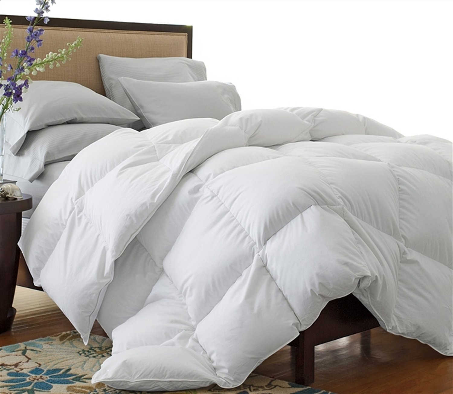 Super King Oversized California King Down Alternative Comforter (120" x