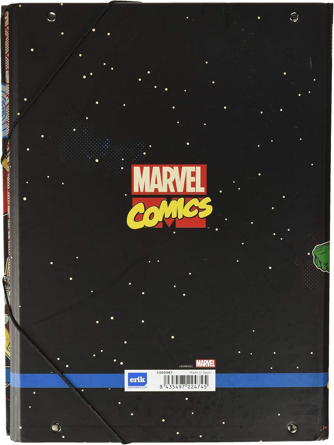 Erik – Marvel Comics Avenger 3 Flap Folder – BigaMart