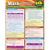 Math Common Core 4Th Grade: QuickStudy Laminated Reference Guide (Quick Study Academic)