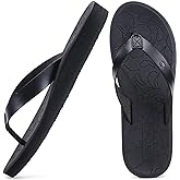 ONCAI Women's Flip Flops Arch Support Yoga Mat Summer Beach Woman Thong Sandals with Orthotic Rubber Soles(US Size 5-11)