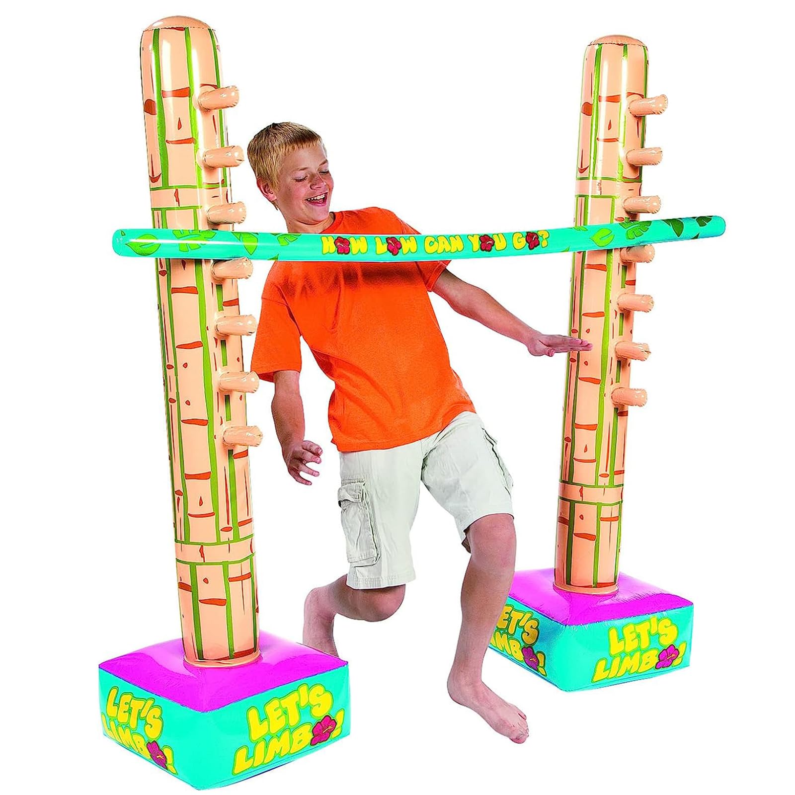Pool Limbo Fun Express Limbo Game for Kids and Adults - 5 Feet Tall Adjustable ...