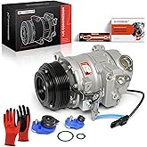 A-Premium Air Conditioner AC Compressor with Clutch | Compatible with BMW X5 320i 328i 428i 528i 535i 228i 328d 535d 740Ld GT xDrive Gran Coupe, with 6-Groove Pulley