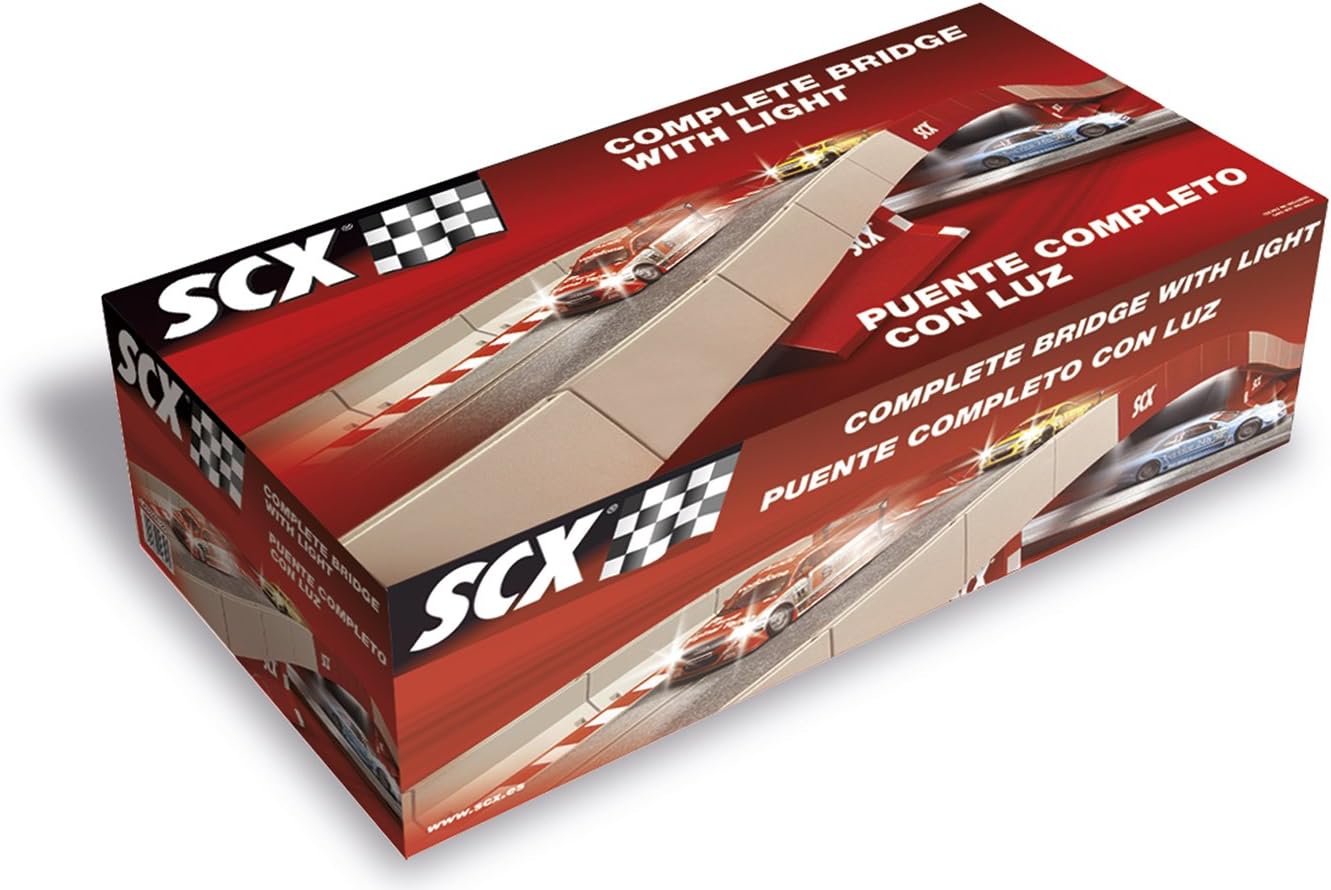 scalextric con luces