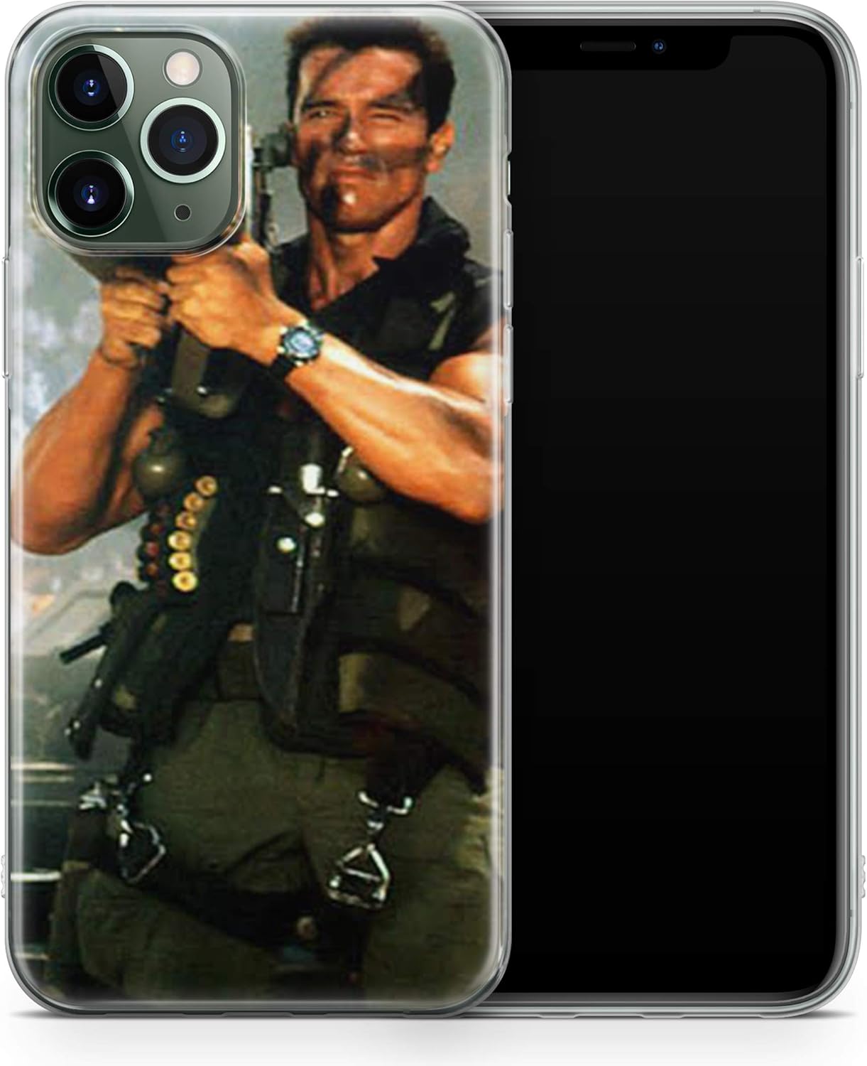 picture Commando Iphone 11 Case https www amazon de yph schwarzenegger handyh c3 bclle thermoplastisches polyurethan design 4 dp b07ywwbkdb