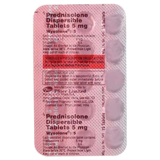 Prednisolone 5mg price