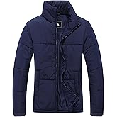TDYPCI Women's Warm Winter Coat Waterproof Puffer Jacket Full-Zip Lightweight Winter Jacket