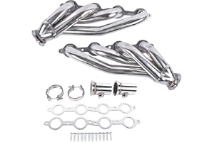 TEKKOAUTO Ls Swap Header Replacement for Chevy GMC C10 LS 1960-1986 LS1 LS2 LS3 4.8L 5.3L 5.7L