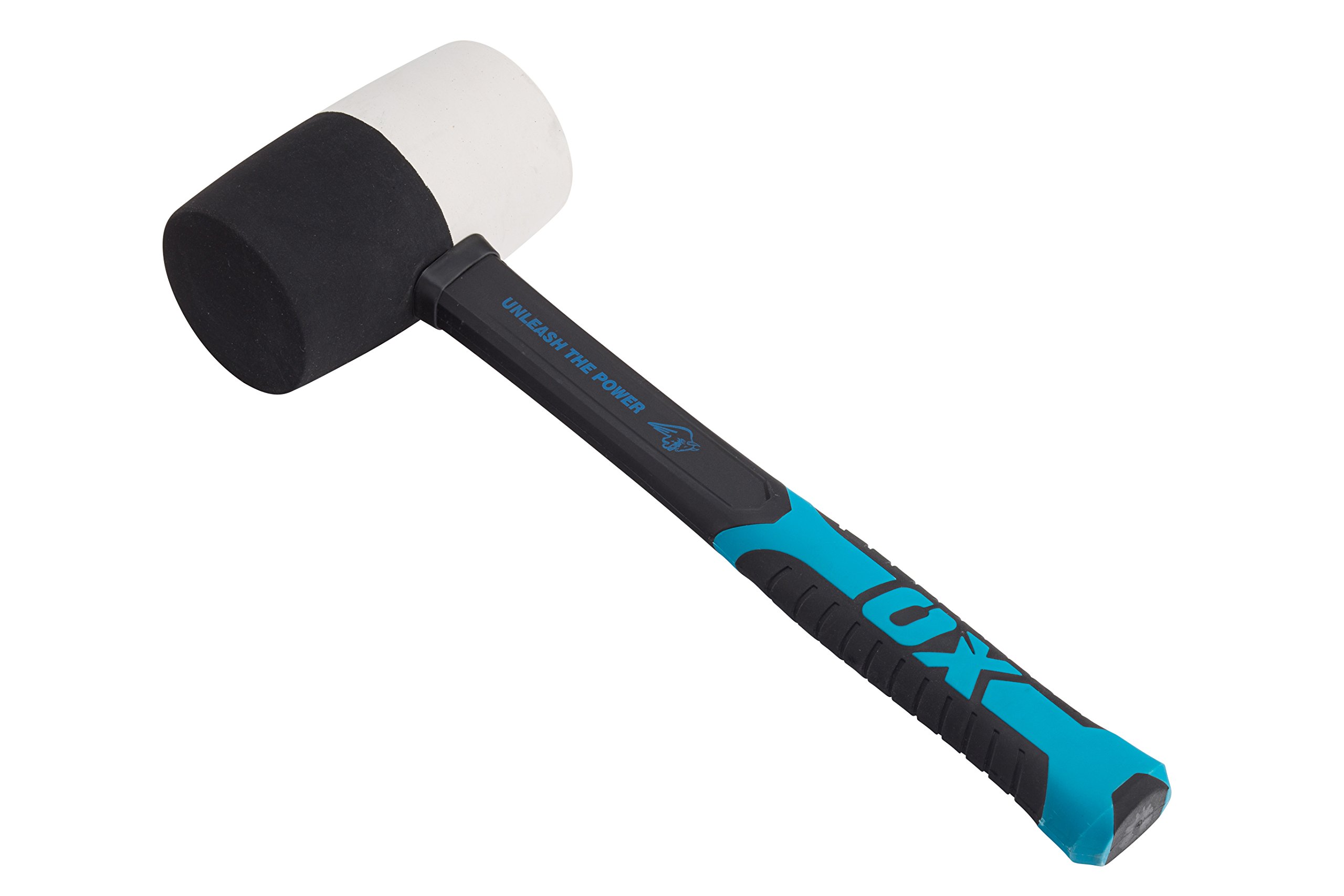 OX Combination Rubber Mallet Nonmarking Rubber Mallet Hammer with