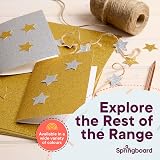 Springboard Glitter Card Sheets A4 10-Pack 290gsm Assorted Colours view 6