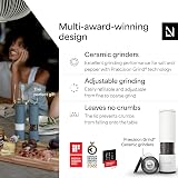 LARS NYSØM Salt and Pepper Grinder Set Stainless Steel Adjustable Ceramic view 2