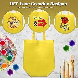 Reginary Reusable Totes Bags - 100 Pcs Non Woven