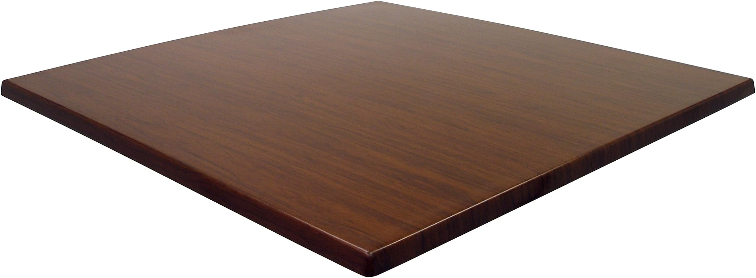 ATC Werzalit Wood-Look Table Top, 32" L x 32" W, Italian Walnut (Pack of 2)