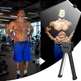LETOUR Gym Lamp for Posing, 180&deg; Adjustable Gym Lighting for Posing, Highlight Muscle Definition, Sculpt Body in Home Gym, Flexible Directional Gym Lights for Mirror Training, Perfect for Fitness