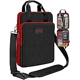 ZINZ Slim & Expandable Case 12.9 13 inch Travel Laptop Shoulder Bag for MacBook Air 13" M4/M3/M2/M1, MacBook Pro 13" M2/M1, iPad Pro 12.9"/13"/11", iPad Air 13",B01K02