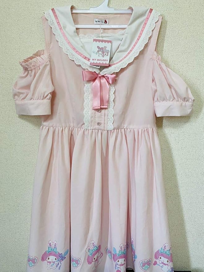 Amazon Co Jp Avail アベイル サンリオ コラボワンピース マイメロディver サイズ3l シナモン マイメロ クロミ ホビー 通販