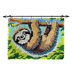 veirousa Sloth Latch Hook Kits for