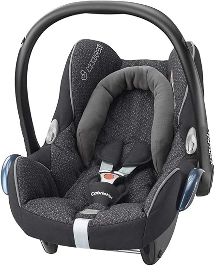 Maxi Cosi Cabriofix Silla De Coche Grupo 0 Isofix Negro Black Crystal Amazon Es Bebe
