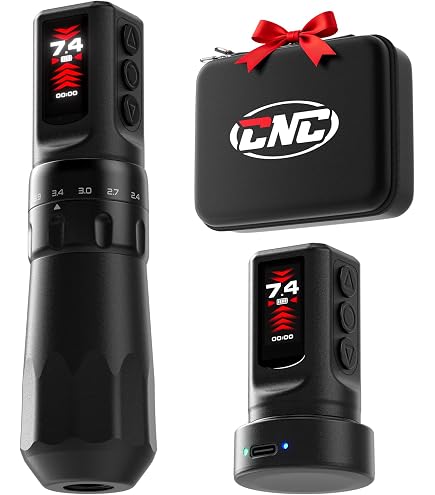 Amazon.com: BIGWASP Z3 Wireless Rotary Tattoo Machine Pen, 6