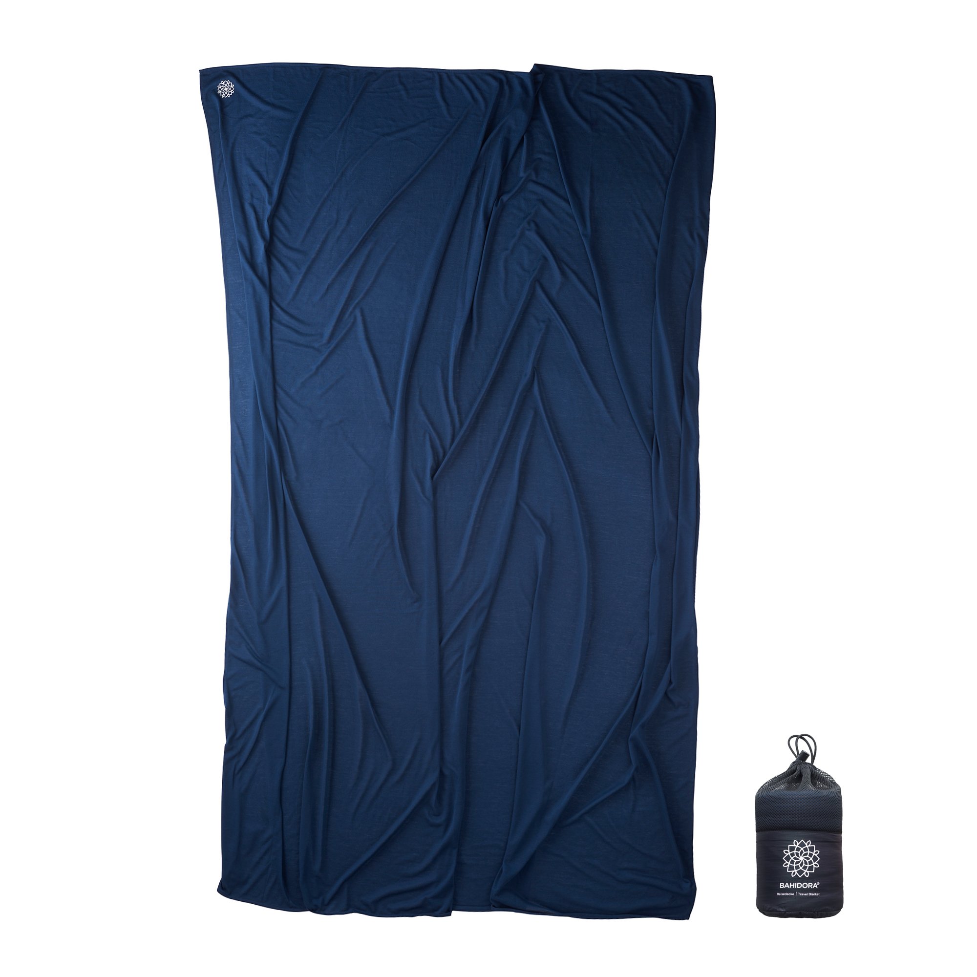Bahidora Travel Blanket, dark blue (Blue) - BAHIDORA-0059
