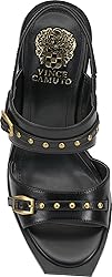Vince Camuto Women's Ridena Heeled Sandal, Black