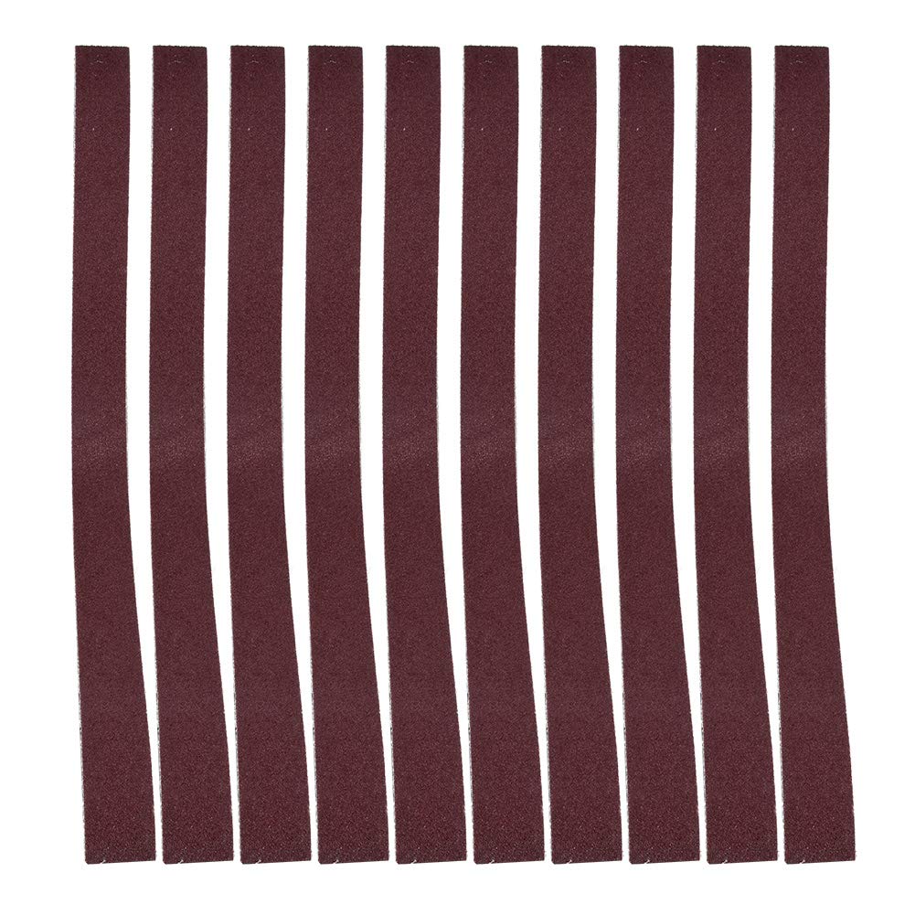 10pcs 760x25mm Sanding Belts for Belt Sander 30x1 Inch Abrasive Belts, 60-180 Grit (100#), Compatible with Delta, Porter-Cable, Craftsman & Other 30x1 Inch Belt Sanders
