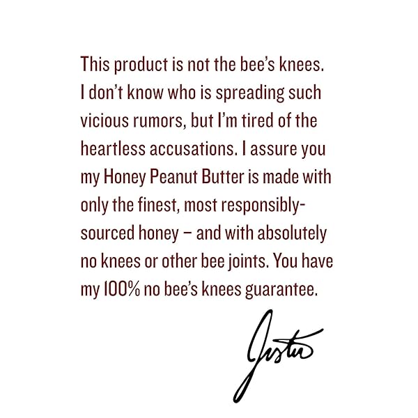 HONEY PEANUT BUTTER SQUEEZE PACKS BY JUSTIN’S, GLUTEN-FREE, NON-GMO, RESPONSIBLY SOURCED, PACK OF 10 (1.15OZ EACH)