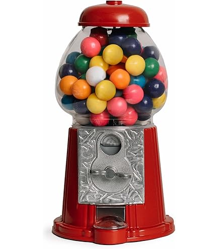 Amazon.com: Vintage Gumball Machine - 11-Inch Retro-Style, Coin