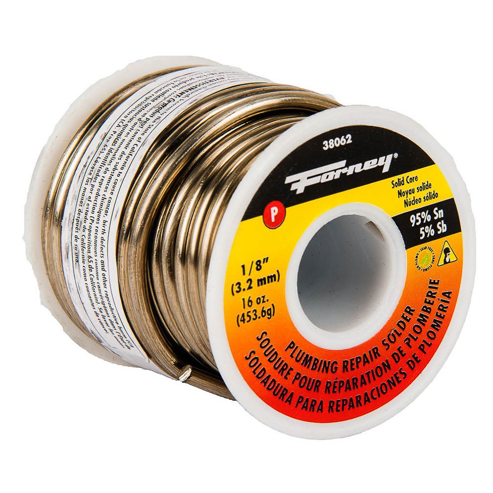 Solder LF Solid 1/8", 4 oz.