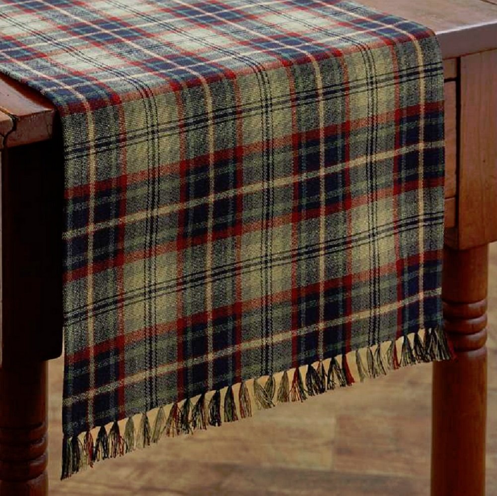 Best table runner tan navy