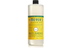MRS. MEYER'S CLEAN DAY Multi-Surface Cleaner Concentrate, Use to Clean Floors, Tile, Counters, Honeysuckle, 32 fl. Oz