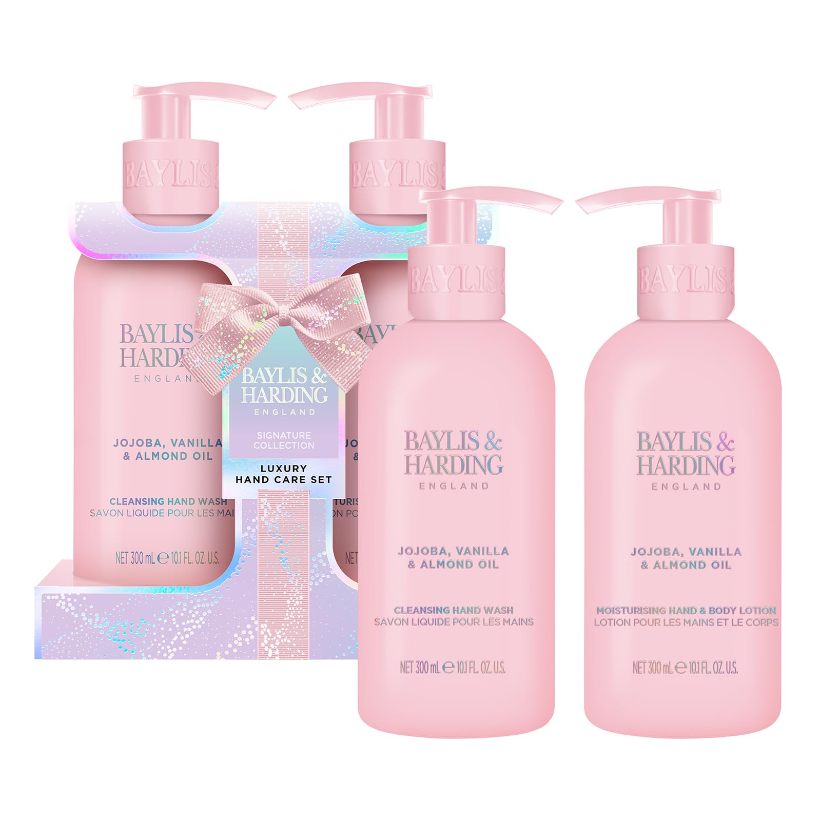 Baylis & Harding Jojoba, Vanilla & Almond Oil Luxury Hand Care Gift Set - Vegan Friendly