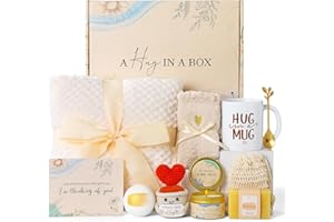 Self Care Gifts for Women Valentine's Day Gift Birthday Box Spa Basket Set for Women Get Well Soon Gift for Women After Surge