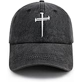 Christan Jesus Cross Baseball Cap Embroidered Dad Hat