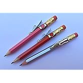 Dclips 12 Pencil Clips - Slide on Pocket Pencil Clips, Express Pencils&trade;